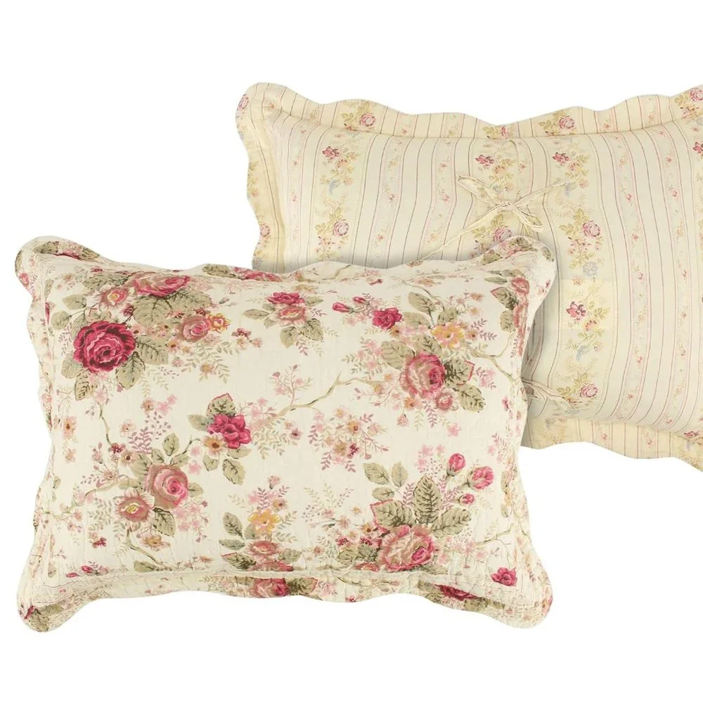 New Boho Flower Throw Blanket & Pillow